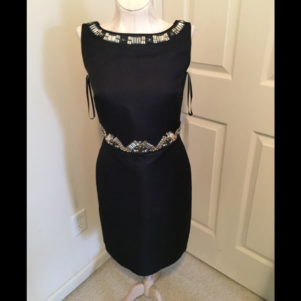 St. John Dress size 2 $1295 midnight blue